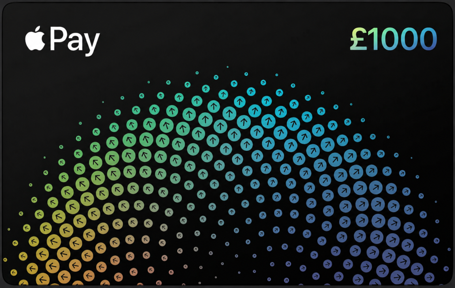 £1000 Apple Pay gift card